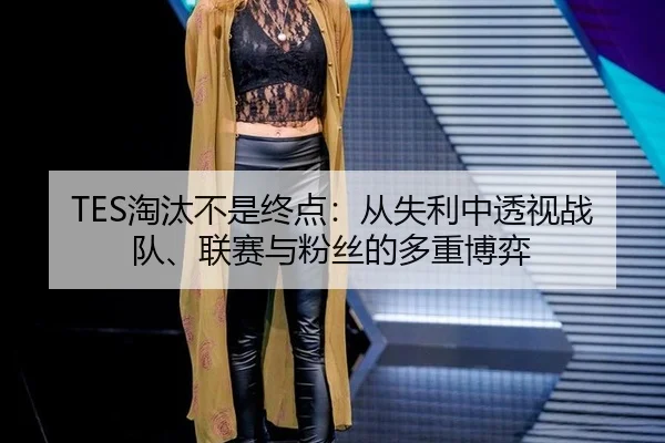 TES淘汰不是终点：从失利中透视战队、联赛与粉丝的多重博弈
